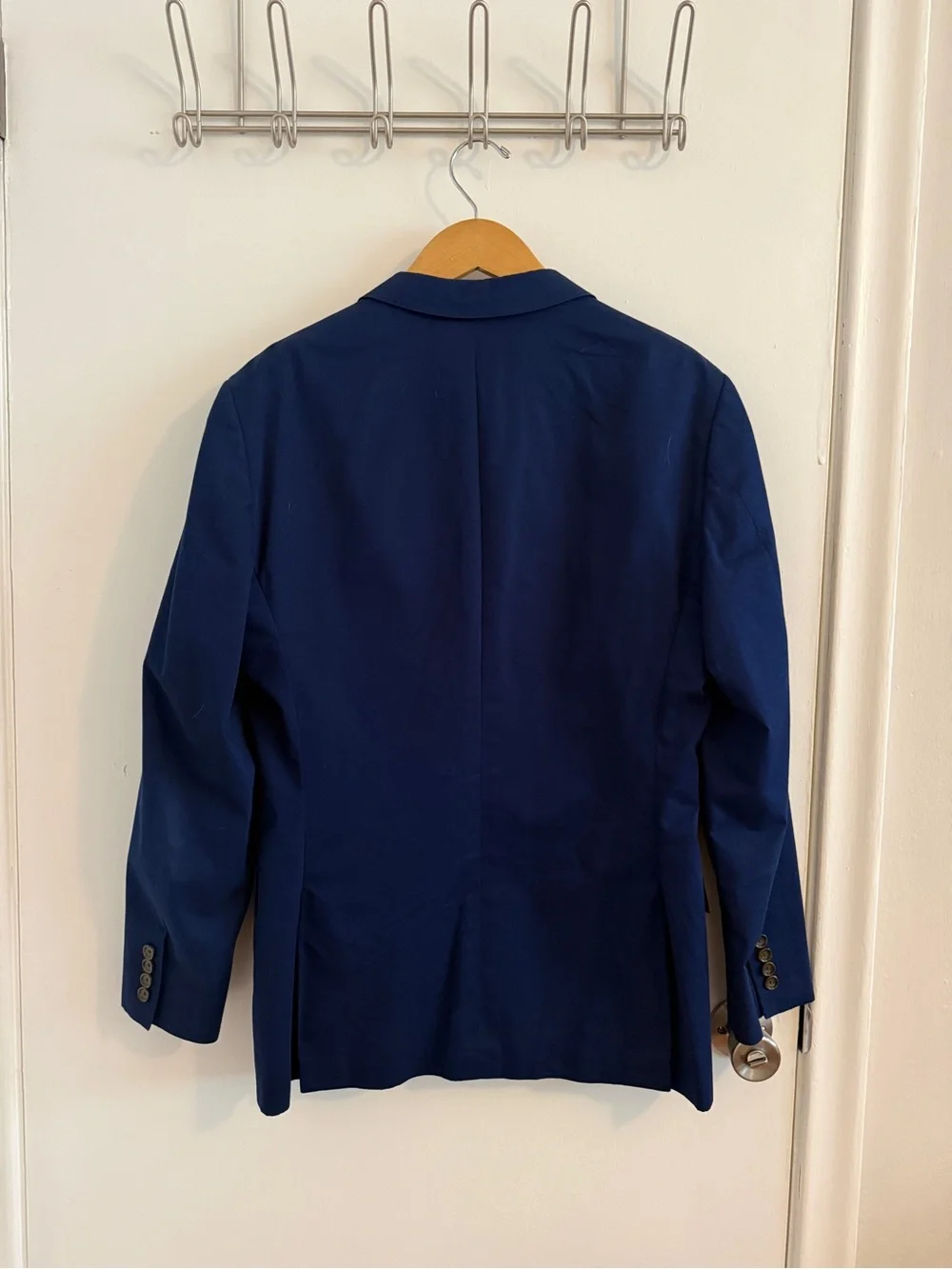 J. Crew Navy Blue Two-Button Blazer 40R